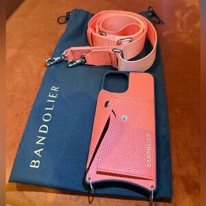 Bandolier Coral Crossbody iPhone 12/12 Pro Case